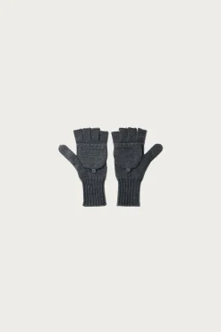 Engineered Garments Mitten - Charcoal Merino Wool< Accessories