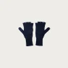 Engineered Garments Mitten - Navy Merino Wool< Accessories