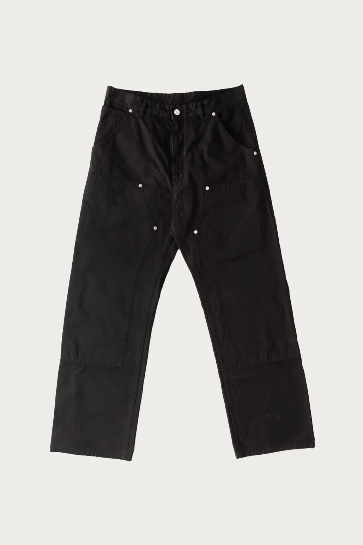 MM6 Maison Margiela MM6 Double Knee Trousers - Black< Pants
