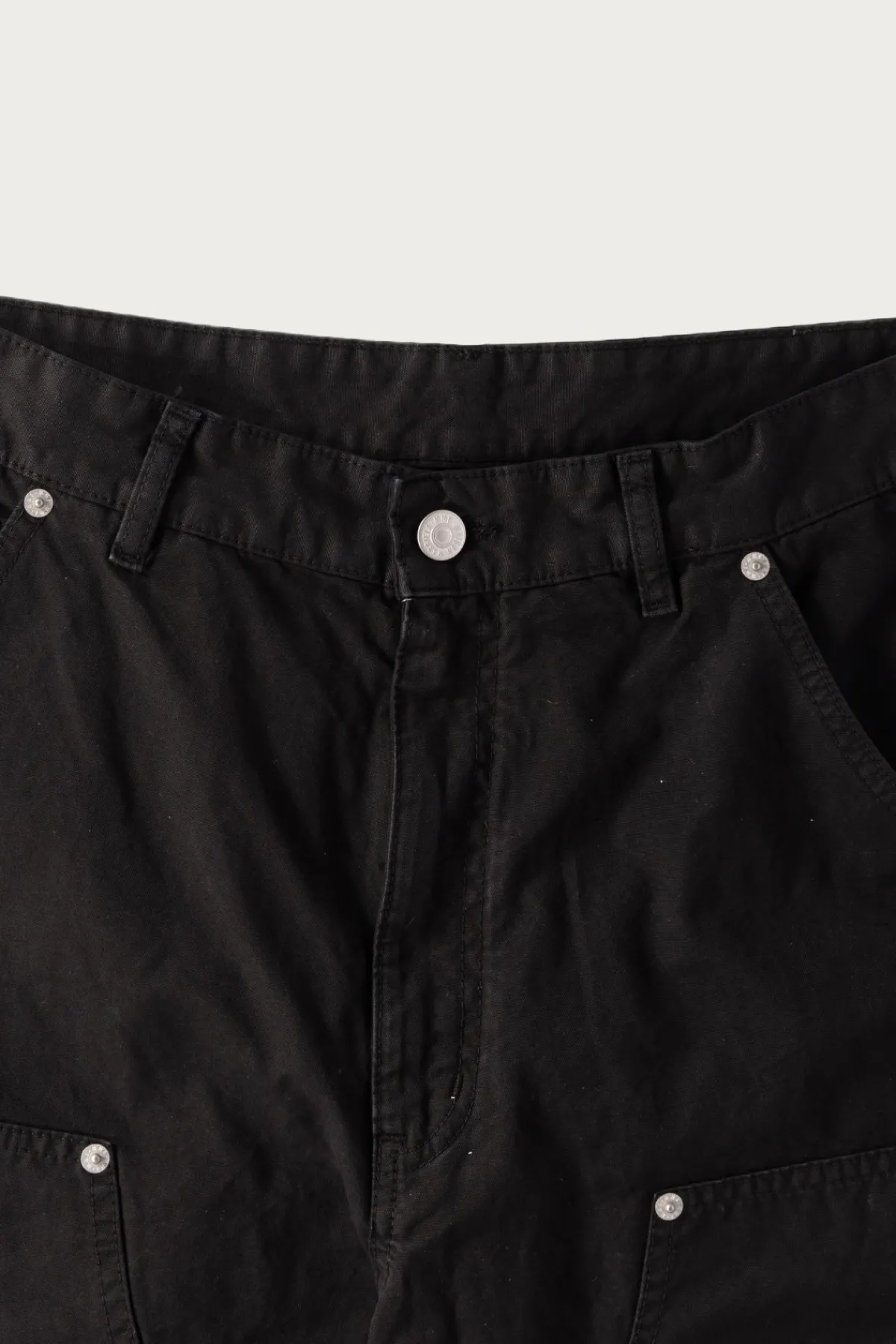 MM6 Maison Margiela MM6 Double Knee Trousers - Black< Pants