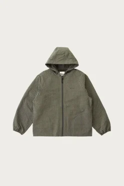 Gramicci Northside Plaid Hooded Jacket - Olive< Coats, Jackets, And Vests