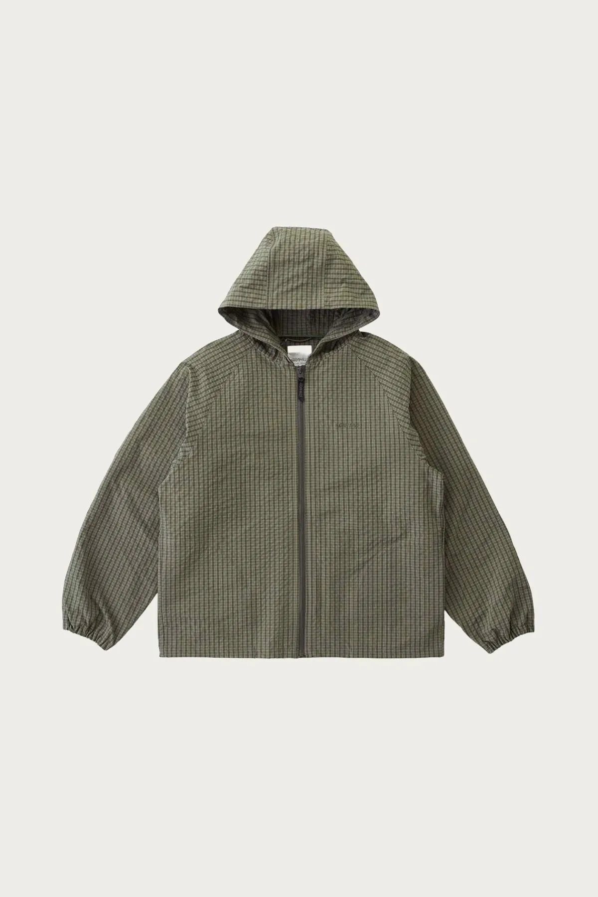 Gramicci Northside Plaid Hooded Jacket - Olive< Coats, Jackets, And Vests