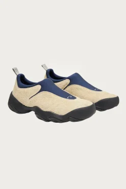 Brain Dead Oakley Factory Team Hairy Suede Flesh - Sand/Blue< Footwear