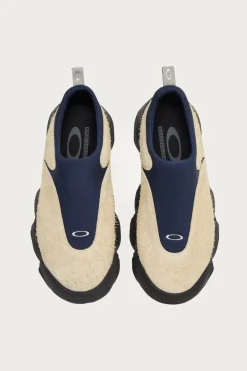 Brain Dead Oakley Factory Team Hairy Suede Flesh - Sand/Blue< Footwear