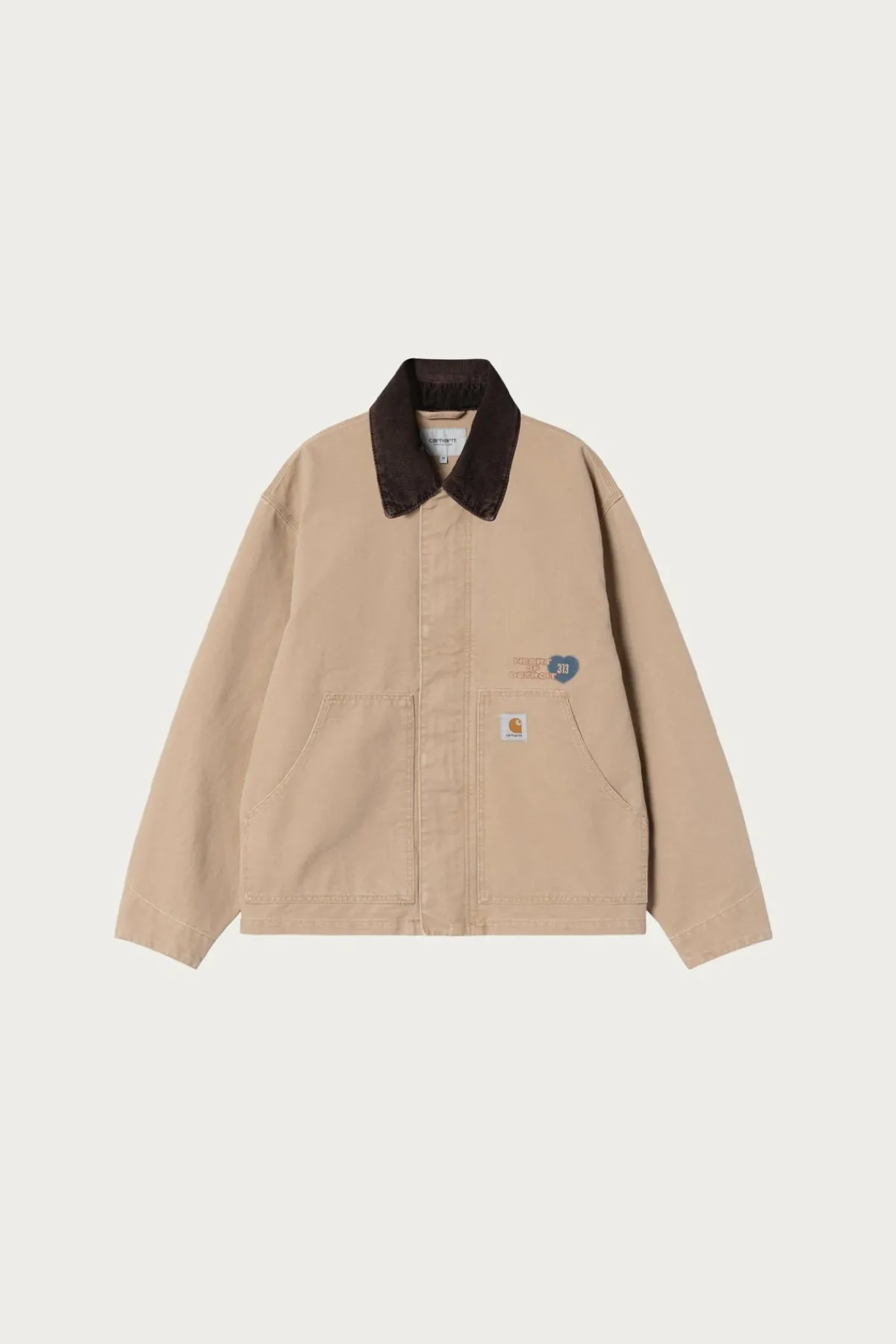 Carhartt Work In Progress OG Arcan Graphic Jacket - Dusty Hamilton Brown/Tobacco< Coats, Jackets, And Vests