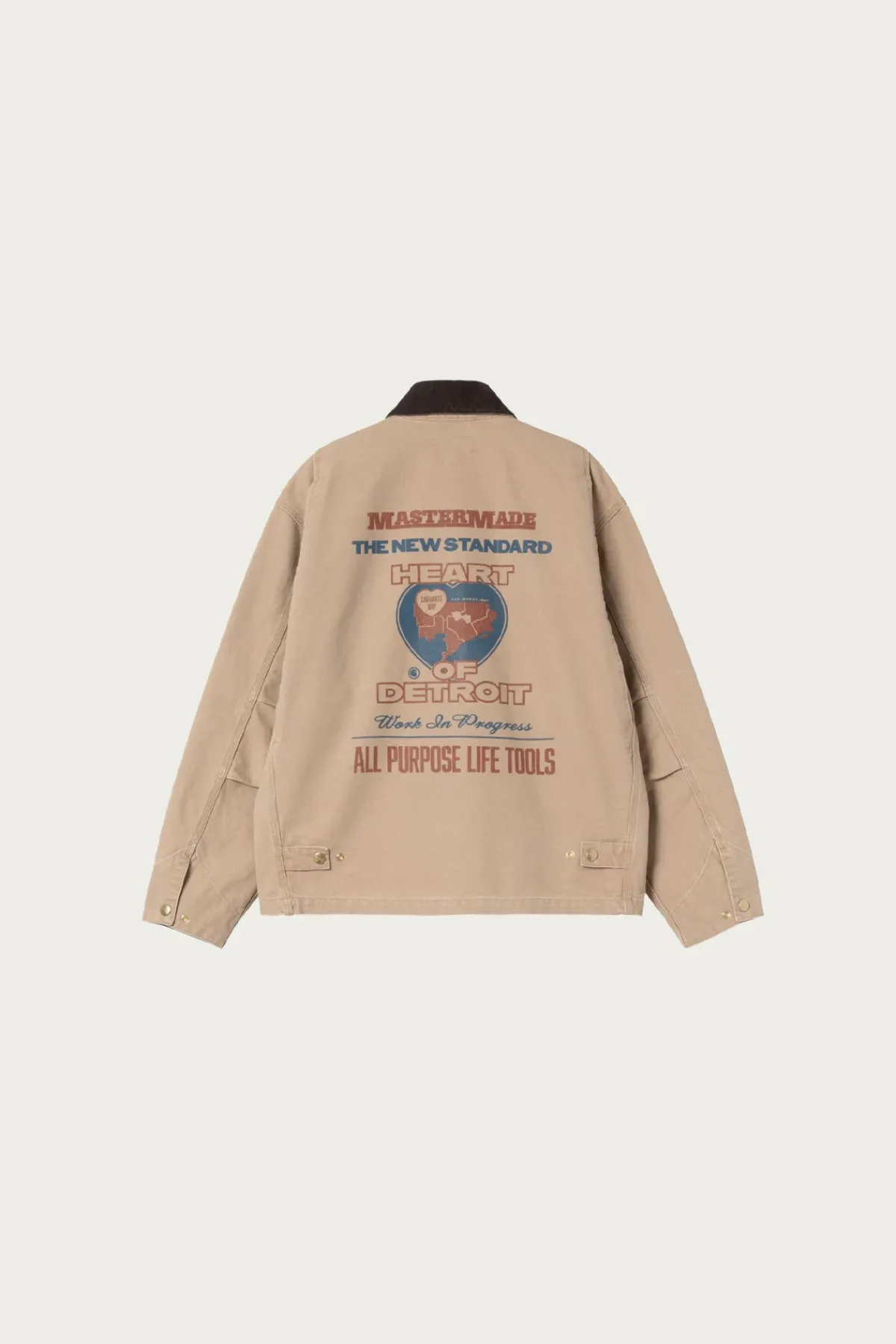 Carhartt Work In Progress OG Arcan Graphic Jacket - Dusty Hamilton Brown/Tobacco< Coats, Jackets, And Vests