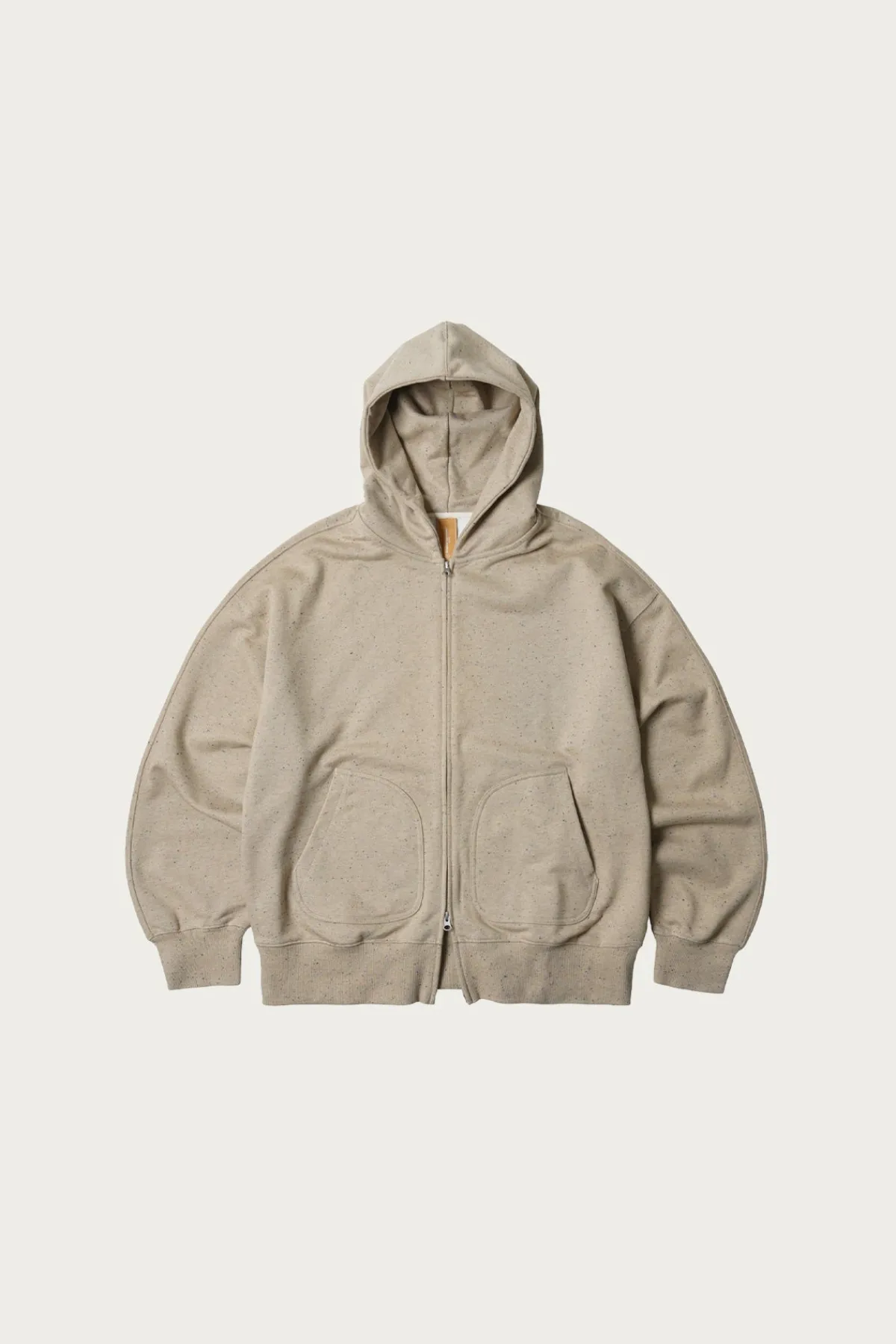 FrizmWORKS OG Bocaci Heavyweight Hood Zipup Parka - Beige< Tees And Sweats