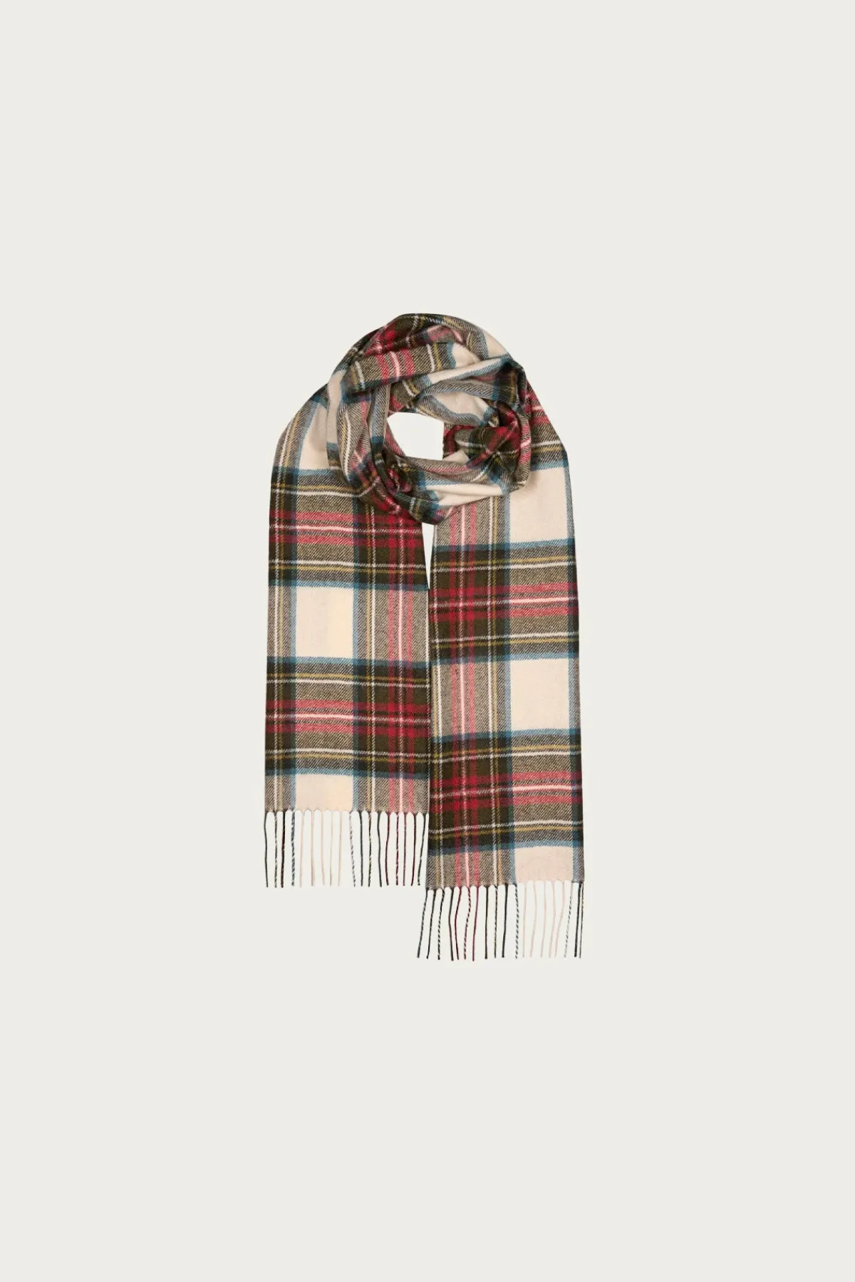 Gloverall Oversized Lambswool Scarf - Dress Stewart Weathered< Accessories
