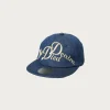 Kapital 11.5oz Denim Baseball Cap (The Denim Died Embroidery) LOW - Indigo< Accessories
