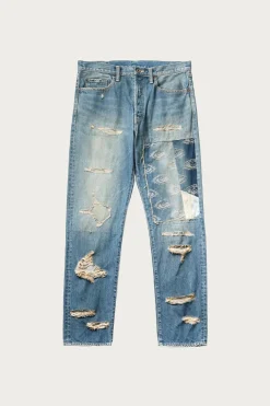 Kapital 14oz Denim 5P MONKEY CISCO (SPEAKEASY DixieRemake) - Indigo< Denim