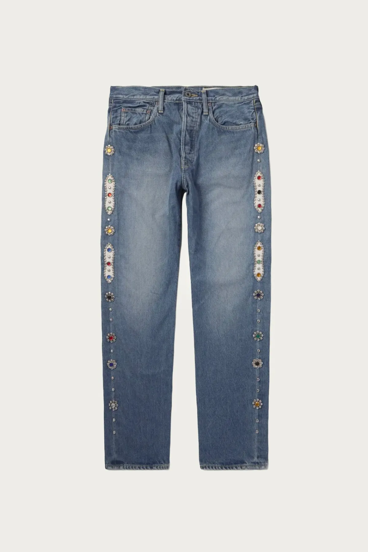 Kapital 14oz Denim 5p MONKEY CISCO (STUDS) - Indigo< Denim
