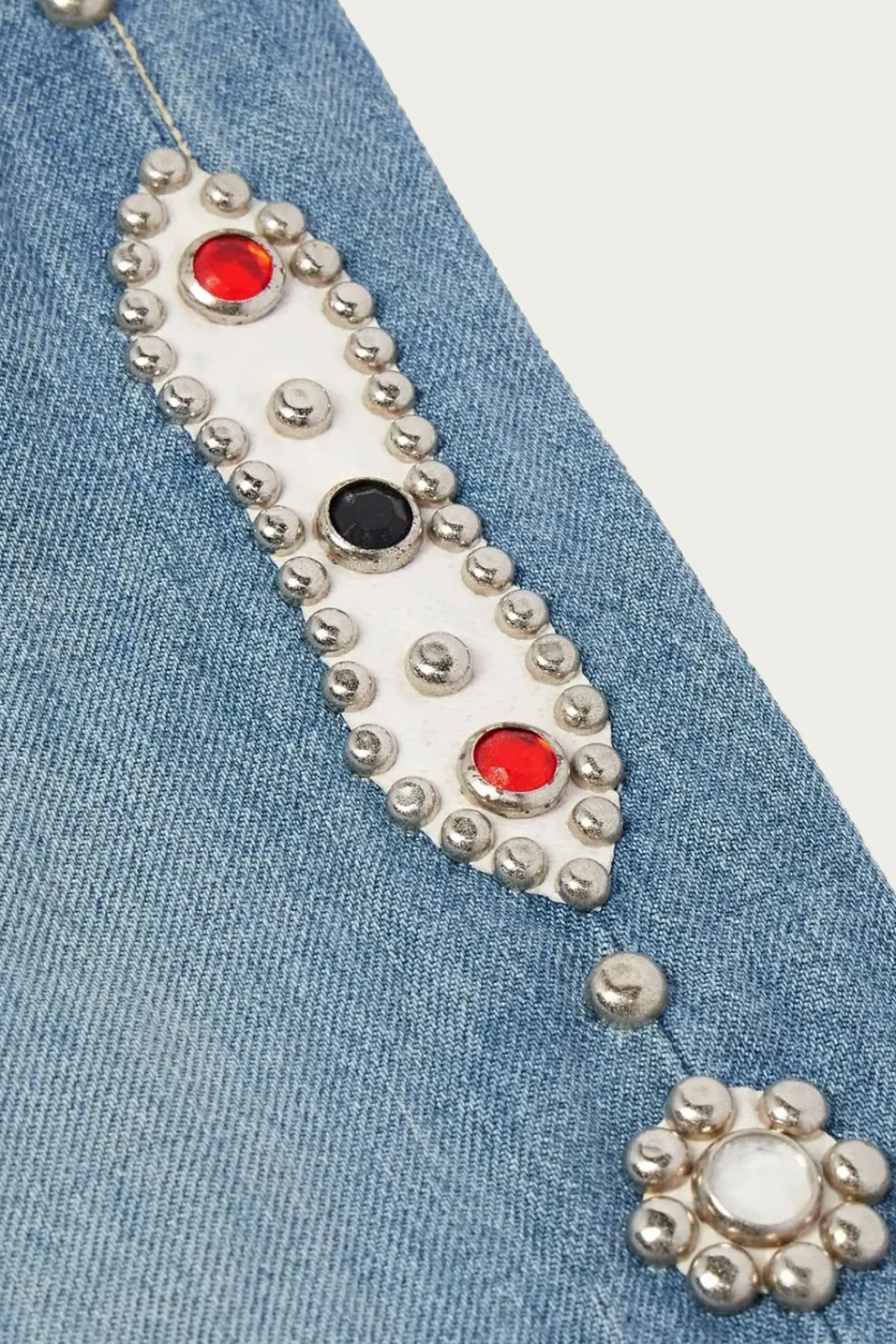 Kapital 14oz Denim 5p MONKEY CISCO (STUDS) - Indigo< Denim