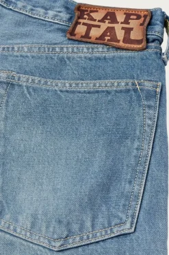 Kapital 14oz Denim 5p MONKEY CISCO (STUDS) - Indigo< Denim
