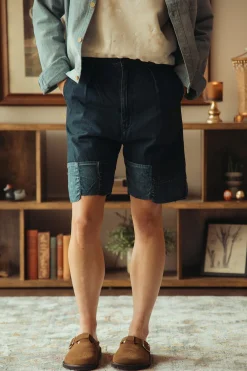 Kapital 10oz IDGxIDG Denim Short (HUTTE Remake) - Indigo< Shorts