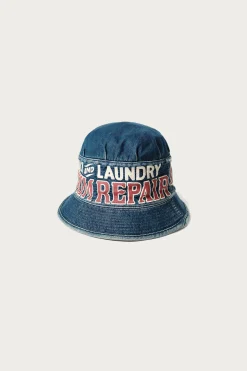 Kapital 11.5ozDenim LAUNDRY Hat< Accessories