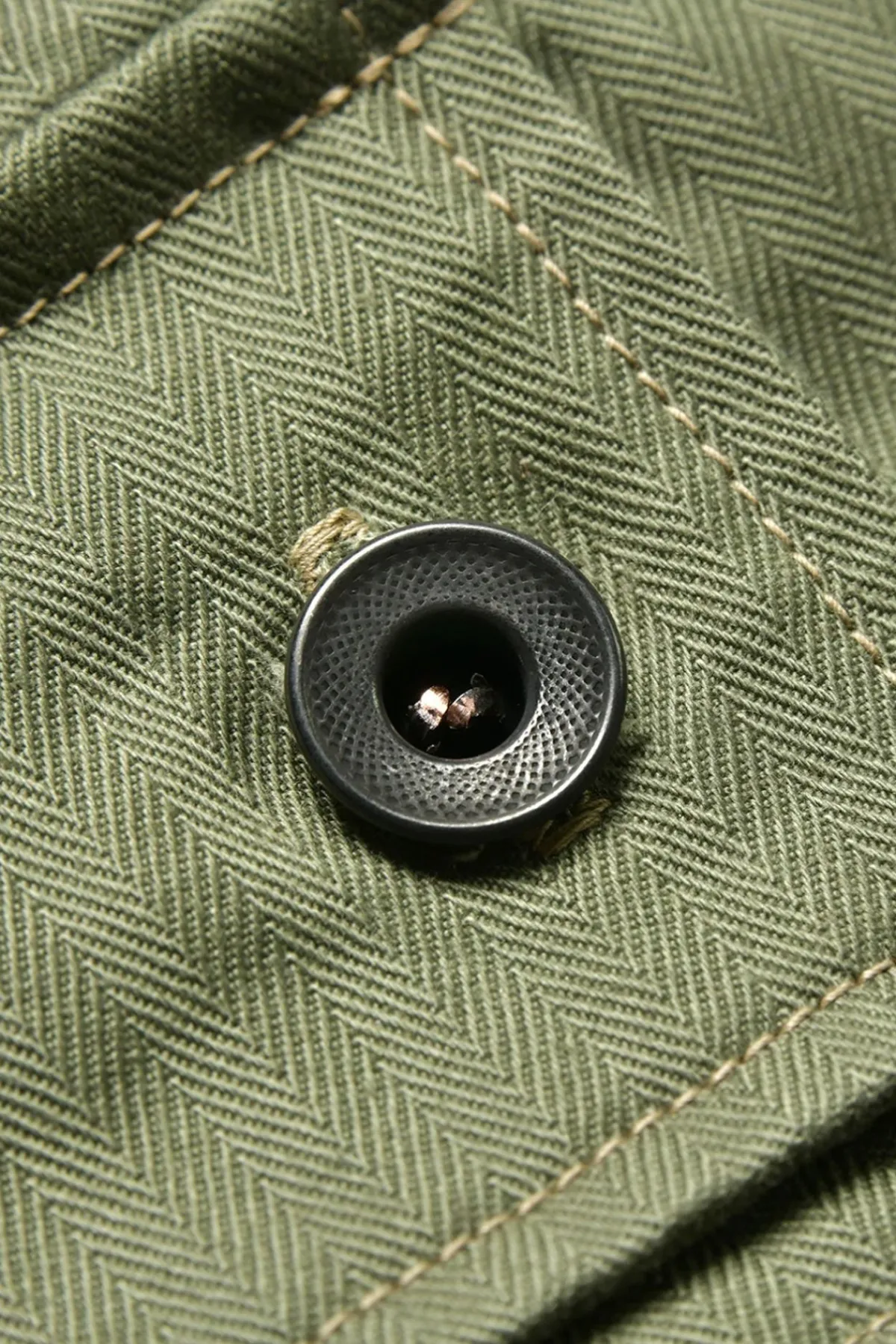 The Real McCoys P-44 Utility Trousers - Sage Green< Pants