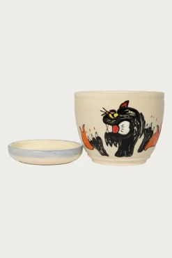 Danny D's Mud Shop Panther Planter< Homegoods