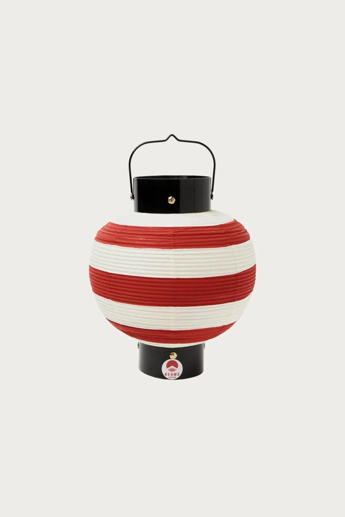 Beams Japan Paper Lantern Striped - Red< Homegoods