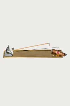 Puebco Prism Incense Holder w/ Brass Tray< Homegoods