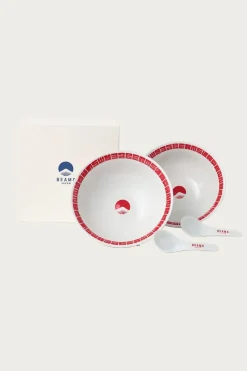 Beams Japan Ramen Gift Set - Red/White< Homegoods