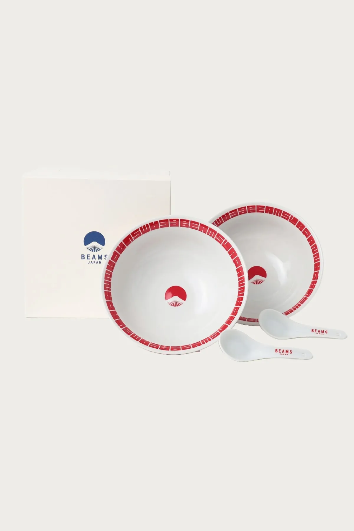 Beams Japan Ramen Gift Set - Red/White< Homegoods