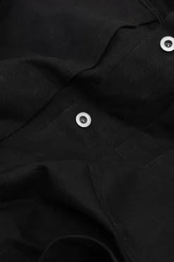 James Coward Range Jacket - Black Waxed Cotton Washi Ox< Coats, Jackets, And Vests