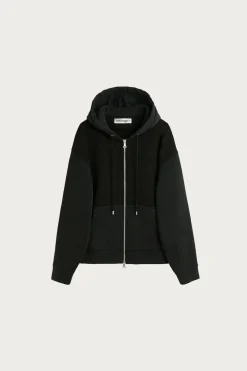 Our Legacy Rascal Hood - Pigment Black Hefty Fleece< Tees And Sweats