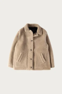 MM6 Maison Margiela Reversbile Leather/Shearling Jacket - Black/Brown< Coats, Jackets, And Vests