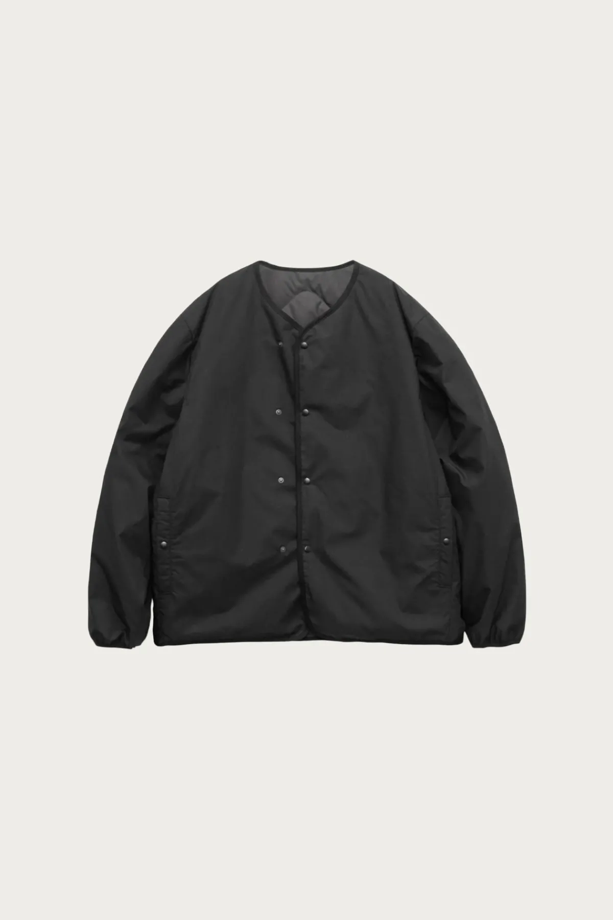 nanamica Reversible Down Cardigan - Black< Coats, Jackets, And Vests