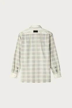 MM6 Maison Margiela Reversible Flannel Shirt - Black/Blue< Shirts