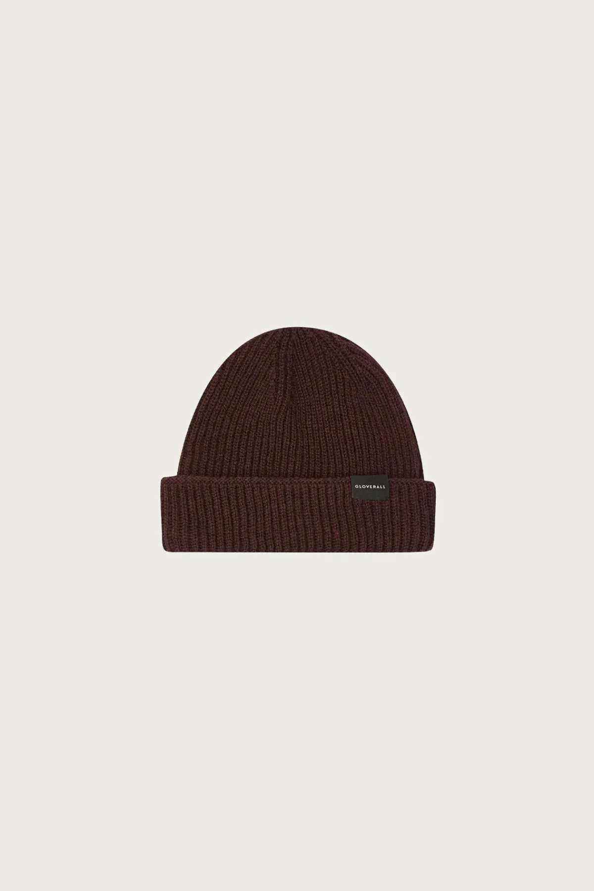 Gloverall Ribbed Merino Beanie - Burgundy< Accessories