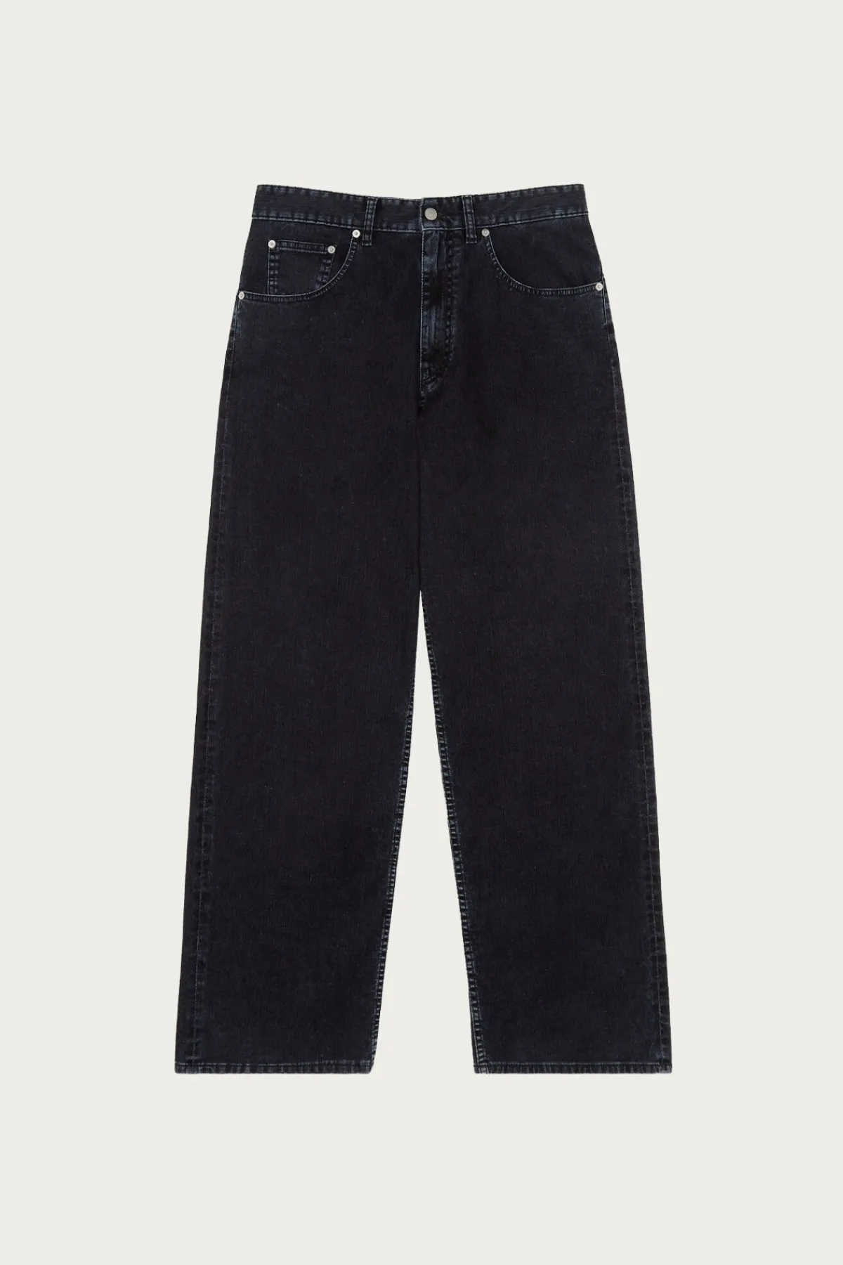 MM6 Maison Margiela Rinsed Denim - Black< Pants