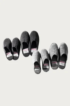 Puebco Room Slipper - Light Grey< Footwear