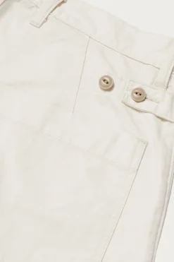 Kapital Rough-Face Twill FATIGUE Baggy Pants (RUSHWEEK Remake) - Natural< Pants