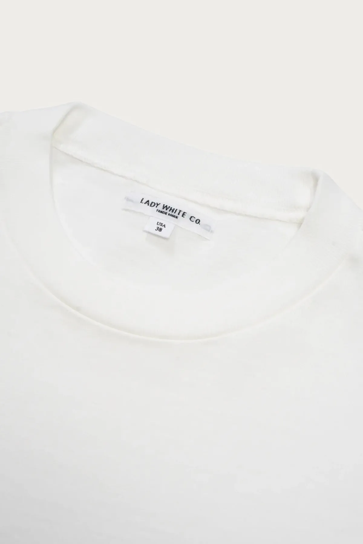 Lady White Co. Rugby T-Shirt - White< Tees And Sweats