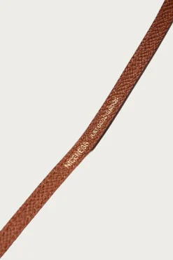 Niceness S. Days T-Bar & Leather Strap - Short - Brown< Accessories