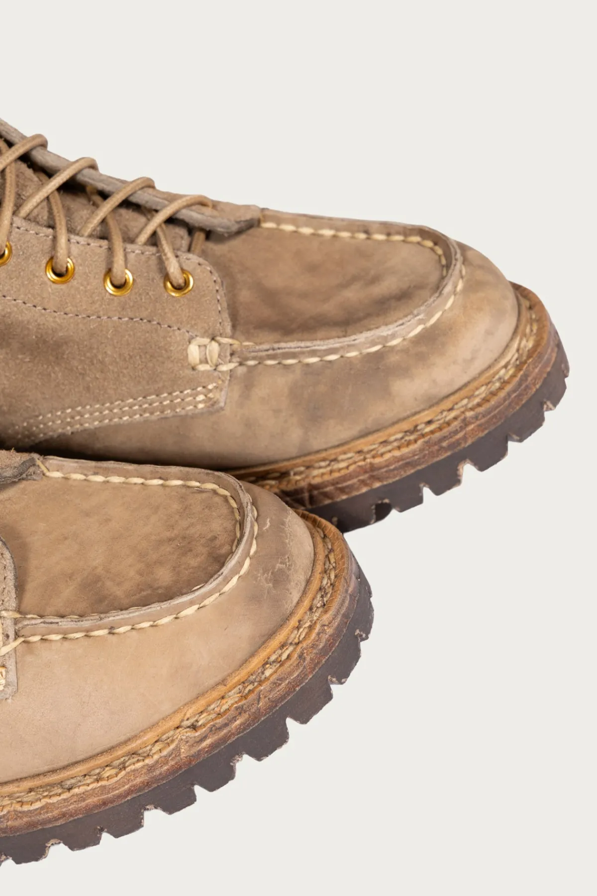 Visvim Scout Moc Boots-Folk - Sand< Footwear