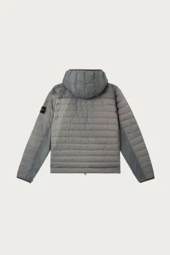 Stone Island Seamless Tunnel Nylon Down-TC Jacket - Grey< Coats, Jackets, And Vests