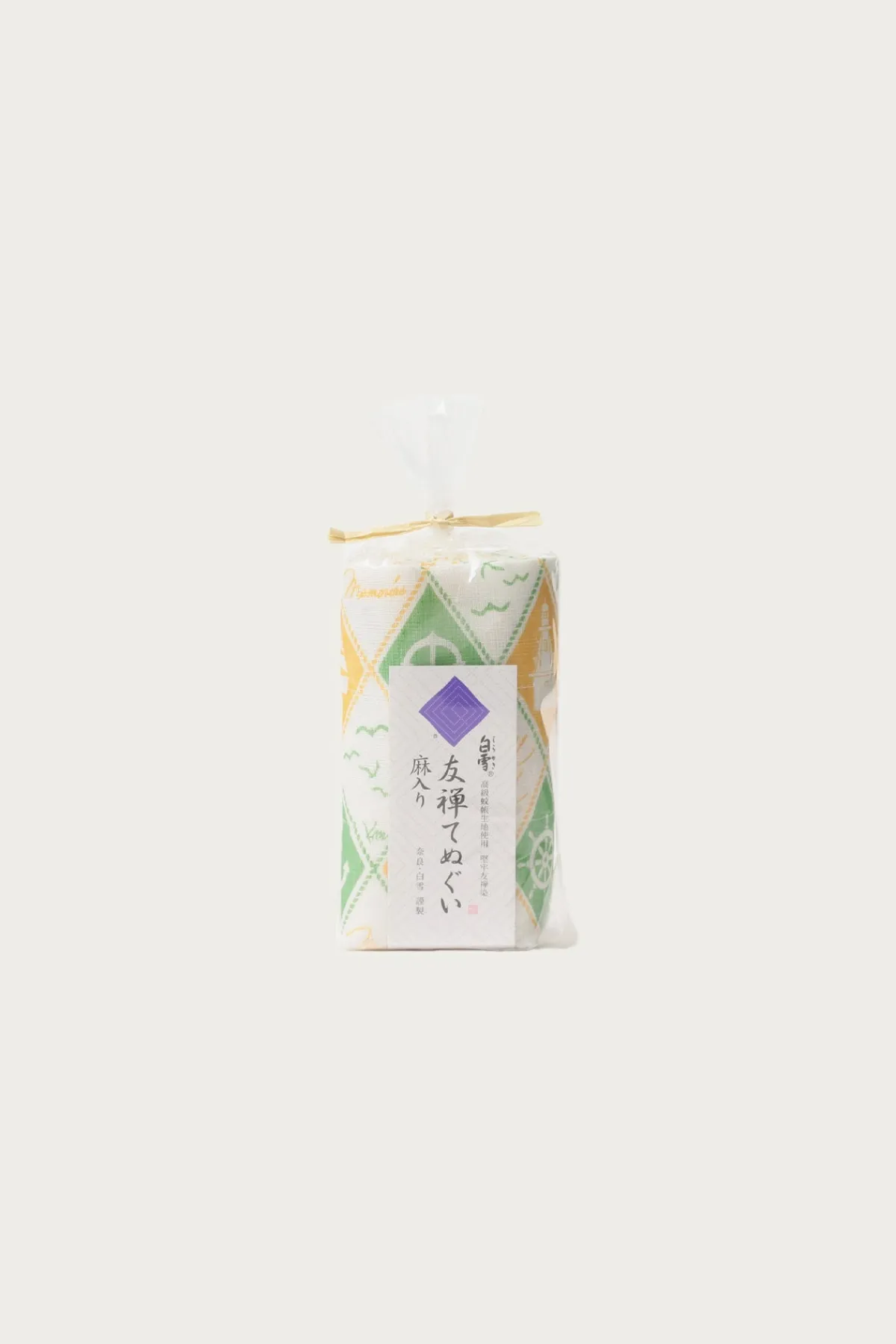 Beams Japan Shirayuki Tenugui Towel - Yellow< Homegoods