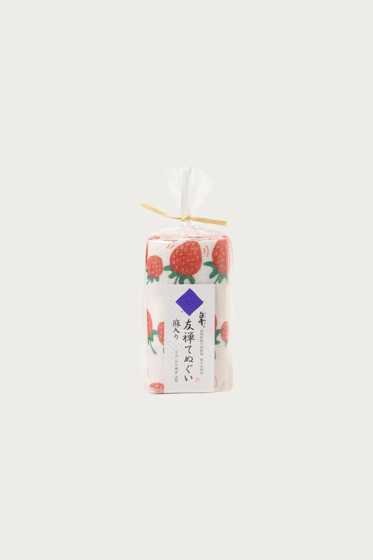 Beams Japan Shirayuki Tenugui Towel - Strawberry< Homegoods