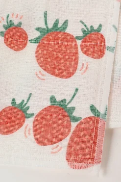 Beams Japan Shirayuki Tenugui Towel - Strawberry< Homegoods