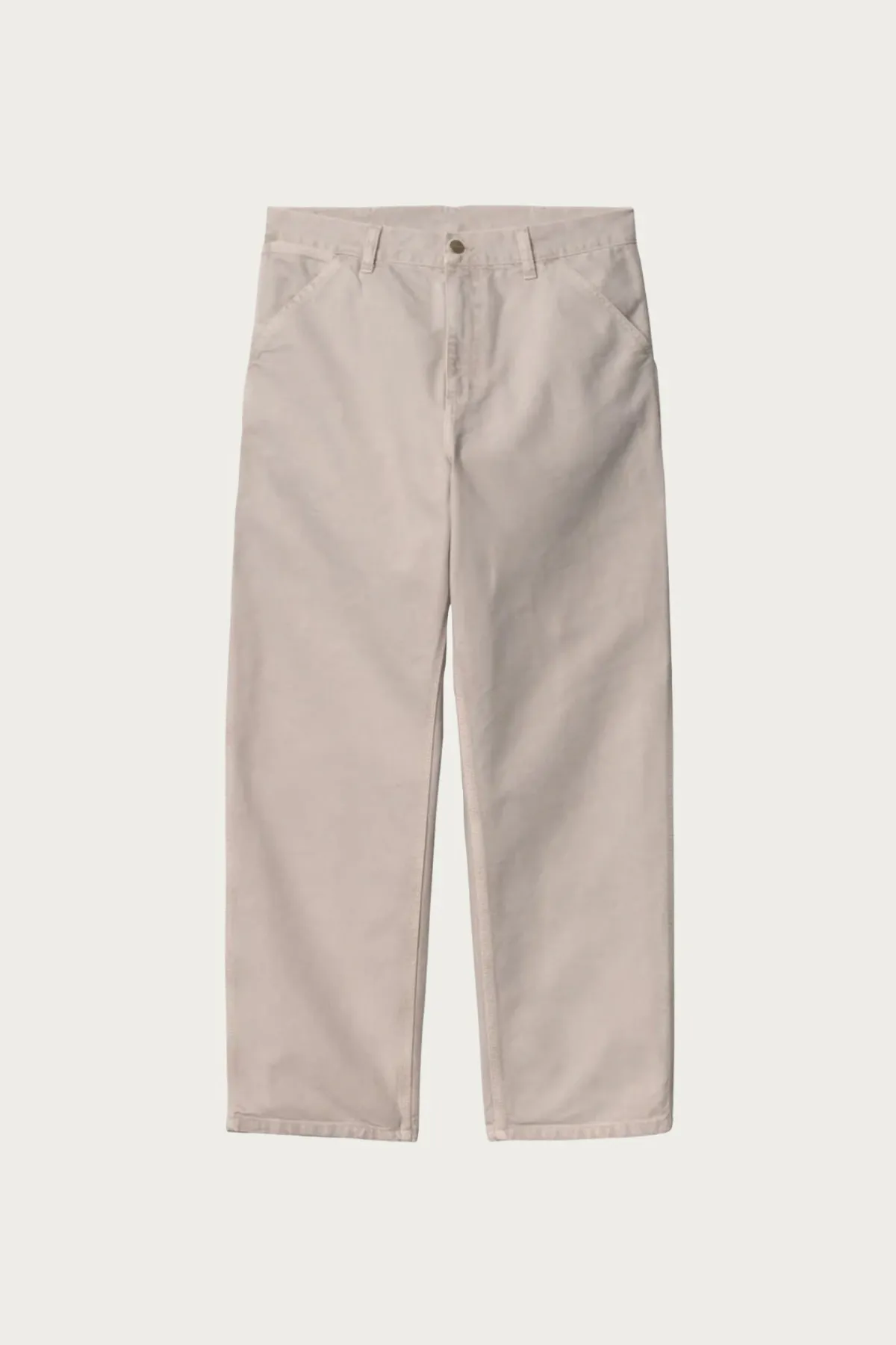 Carhartt Work In Progress Single Knee Pant - Dusky Beige Stone Canvas< Pants