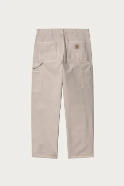Carhartt Work In Progress Single Knee Pant - Dusky Beige Stone Canvas< Pants
