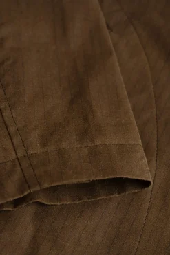 James Coward Site Jacket - Coyote Waxed Organic Ripstop< Coats, Jackets, And Vests