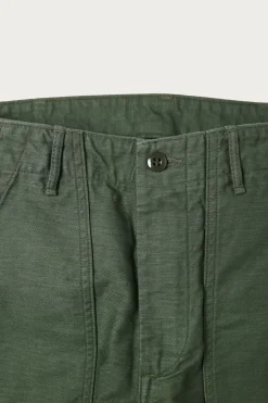orSlow Slim Fit Fatigue Pants - Green< Pants