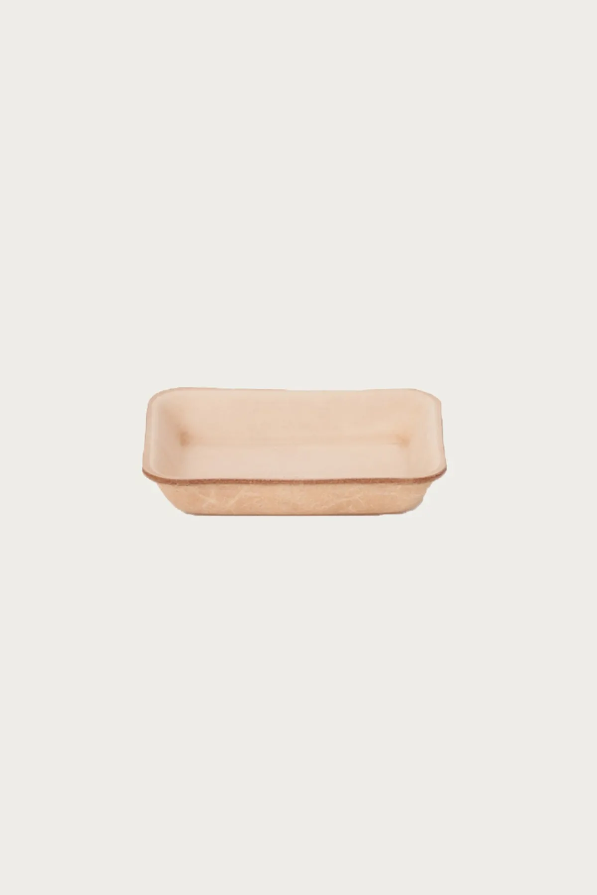 Hender Scheme Small Leather Tray - Natural< Homegoods