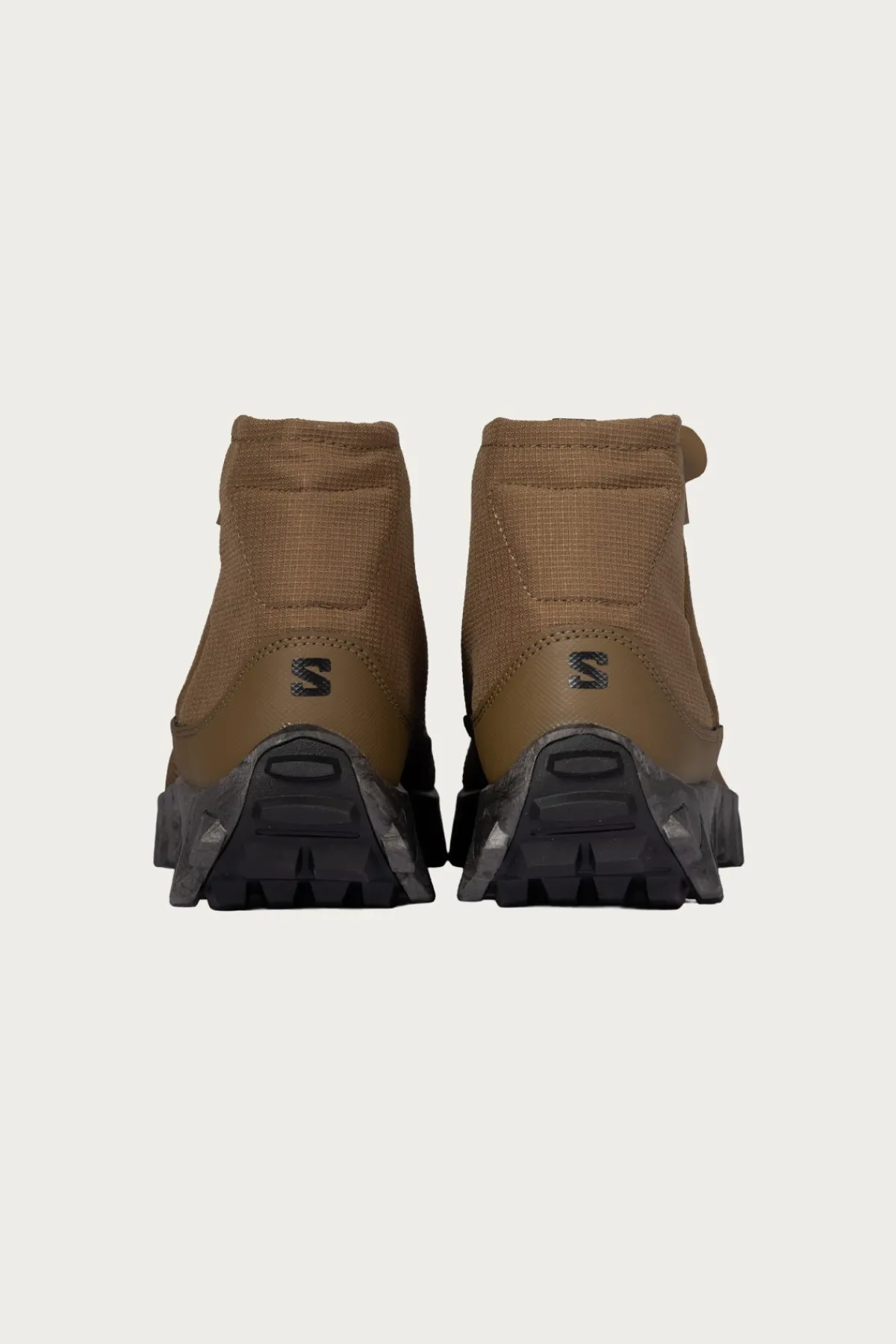 Salomon Advanced Snowclog Mid - Black/Coyote Brown/Black< Footwear