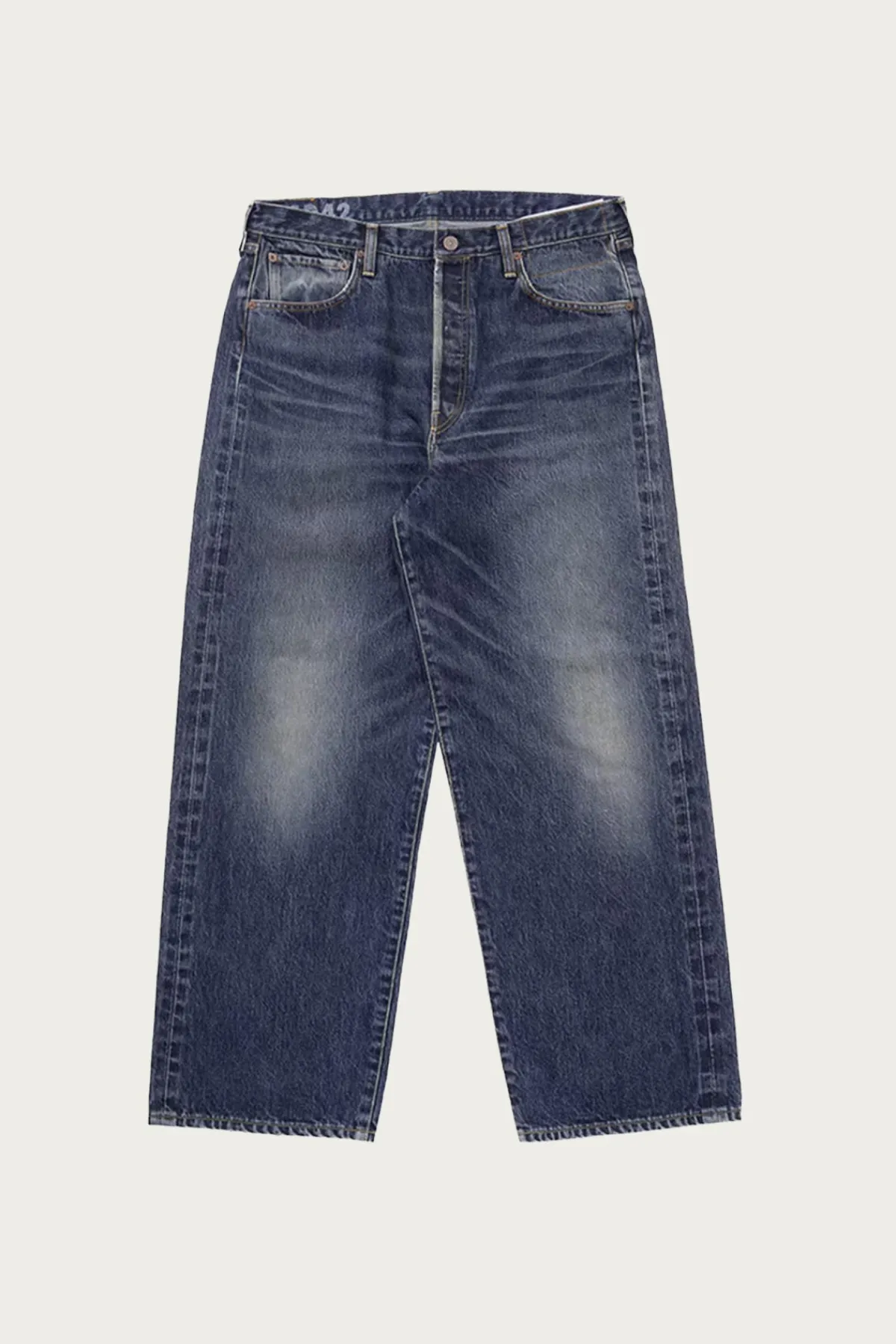 Visvim Social Sculpture 01 EX WD Damaged-42< Denim