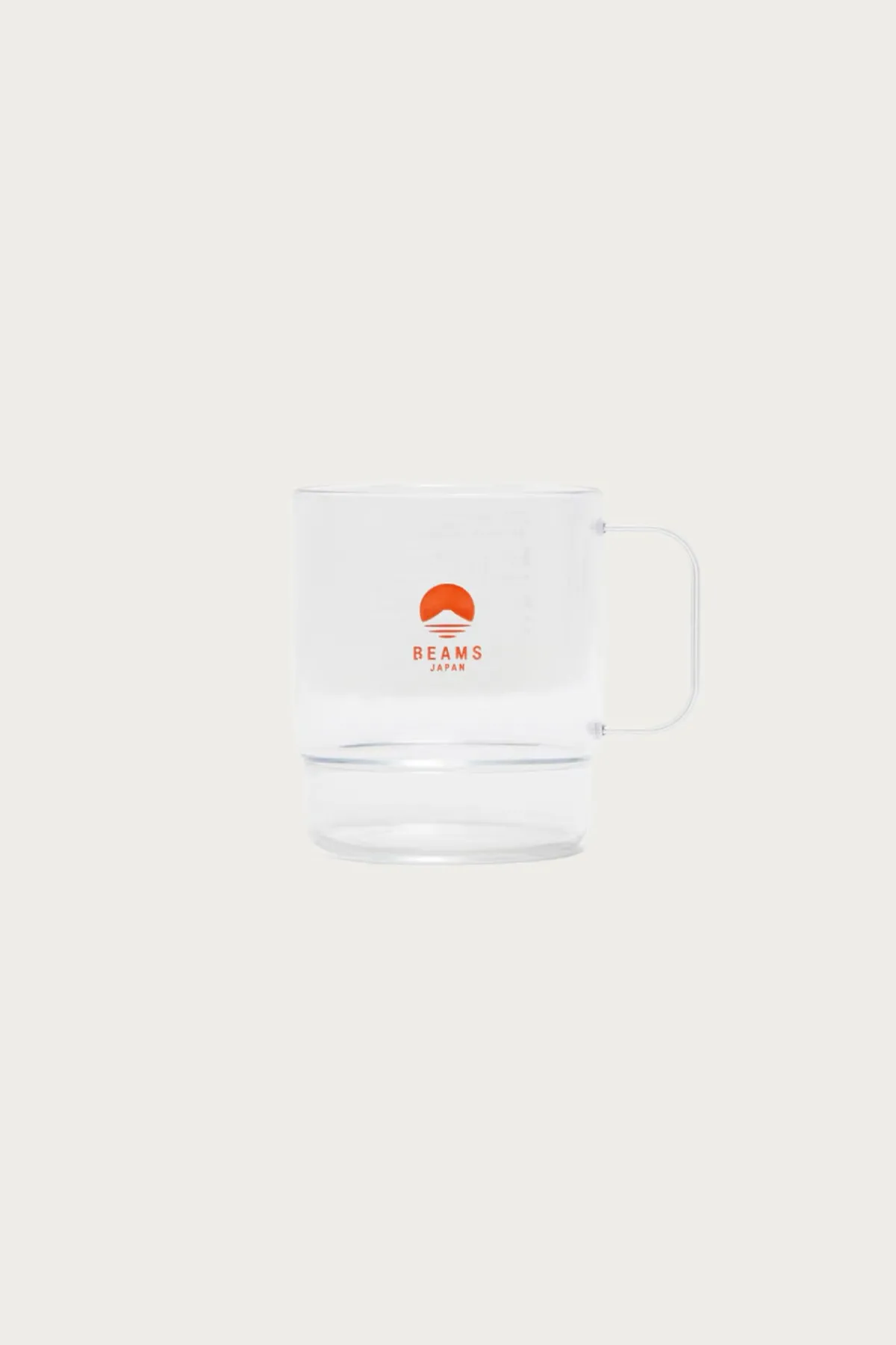 Beams Japan Stacking Mug Clear - Clear/Orange< Homegoods