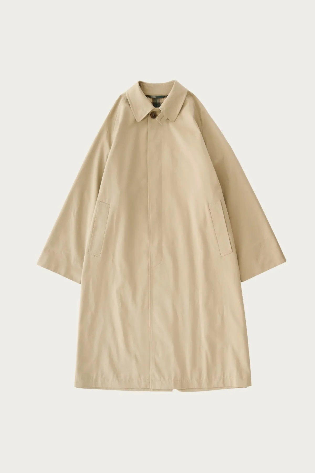 Beams Plus Studio Nicholson x Beams+ Peter Raincoat - Tan< Coats, Jackets, And Vests